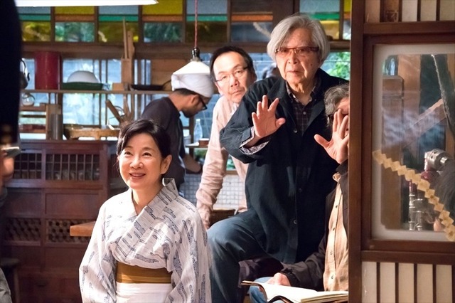 山田洋次監督＆吉永小百合／『母と暮せば』　（C）2015「母と暮せば」製作委員会