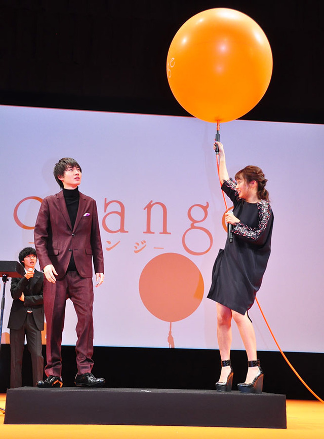 桜田通、清水くるみ／『orange-オレンジ-』完成披露試写会