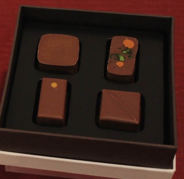 会場に展示されていた新作ショコラ