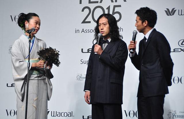 「VOGUE JAPAN Women of the Year 2015」授賞式