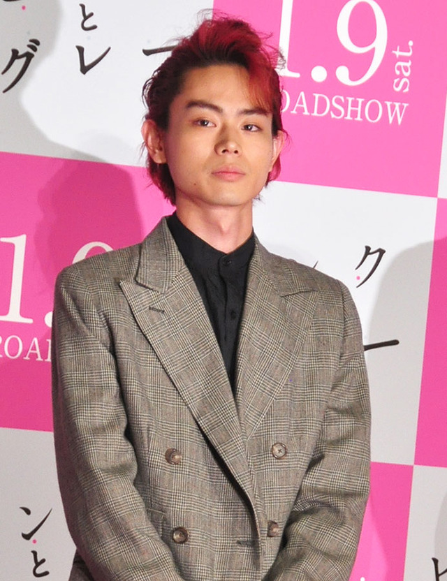 菅田将暉／『ピンクとグレー』完成披露試写会