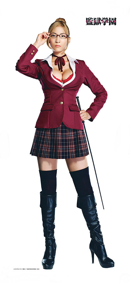 芽衣子：護あさな-(C)2015平本アキラ・講談社／「監獄学園」製作委員会・MBS