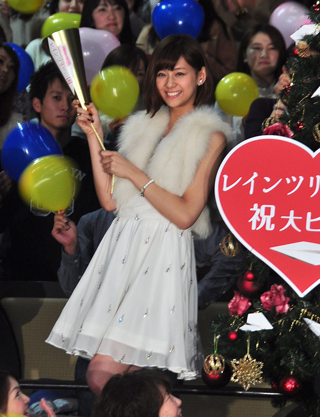 西内まりや／『レインツリーの国』ヒット御礼舞台挨拶