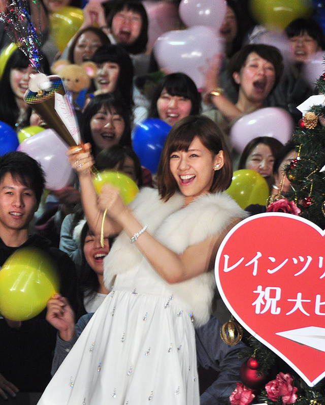 西内まりや／『レインツリーの国』ヒット御礼舞台挨拶