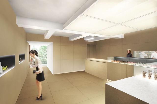 ミニャルディーズ専門店「アン グラン」内観イメージ。