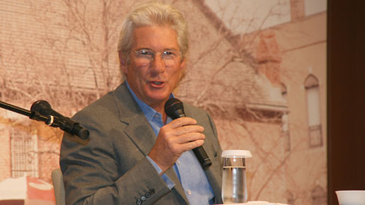 犬との撮影話に花を咲かせた