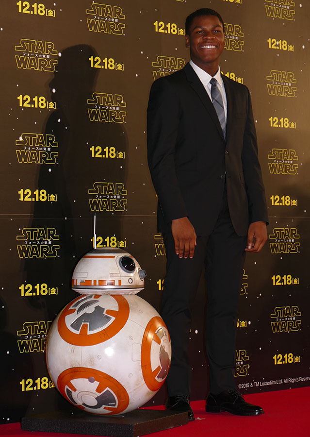 ジョン・ボイエガ／『スター・ウォーズ／フォースの覚醒』プレミアイベント