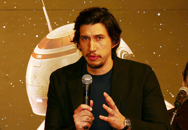 アダム・ドライバー／『スター・ウォーズ／フォースの覚醒』来日記者会見