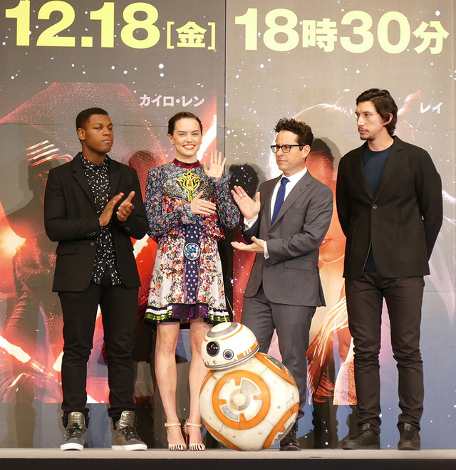J.J.エイブラムス監督／『スター・ウォーズ／フォースの覚醒』来日記者会見