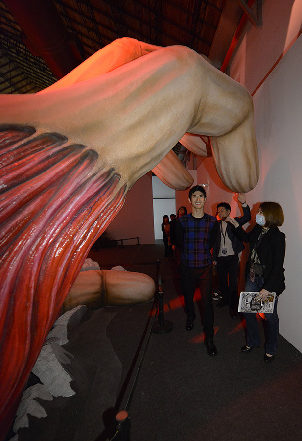 三浦春馬／「進撃の巨人展 WALL TAIPEI」