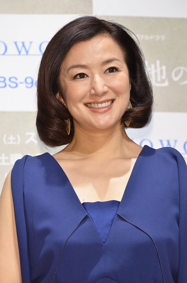 鈴木京香／「連続ドラマW 荒地の恋」第1話完成試写会
