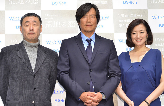 渡邊孝好監督、豊川悦司、鈴木京香／「連続ドラマW 荒地の恋」第1話完成試写会