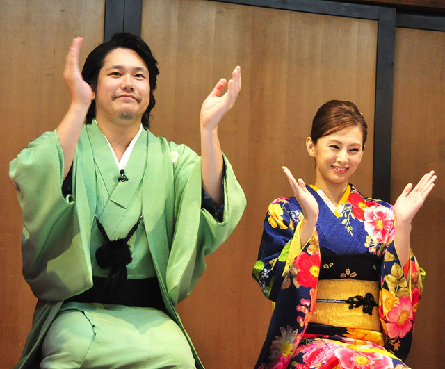 松山ケンイチ、北川景子／『の・ようなもの のようなもの』公開記念イベント