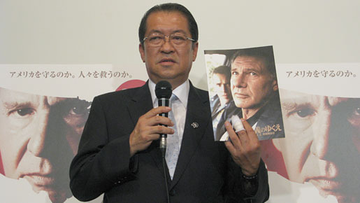 己の“正義”について熱く語る鳩山邦夫議員