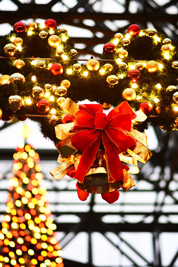 クリスマスのディズニーランド
