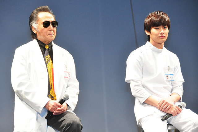 北大路欣也、野村周平／「フラジャイル」完成披露試写会