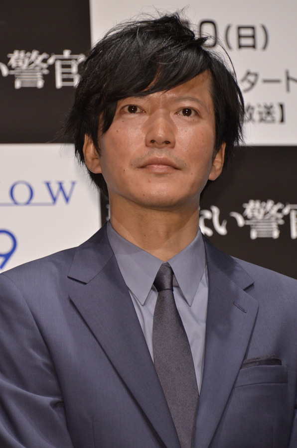 田辺誠一／WOWOW「連続ドラマW 撃てない警官」完成試写会