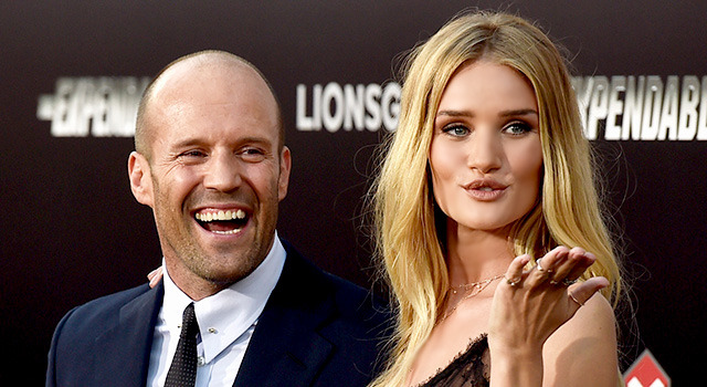 ジェイソン・ステイサム＆ロージー・ハンティントン＝ホワイトリー-(C)Getty Images