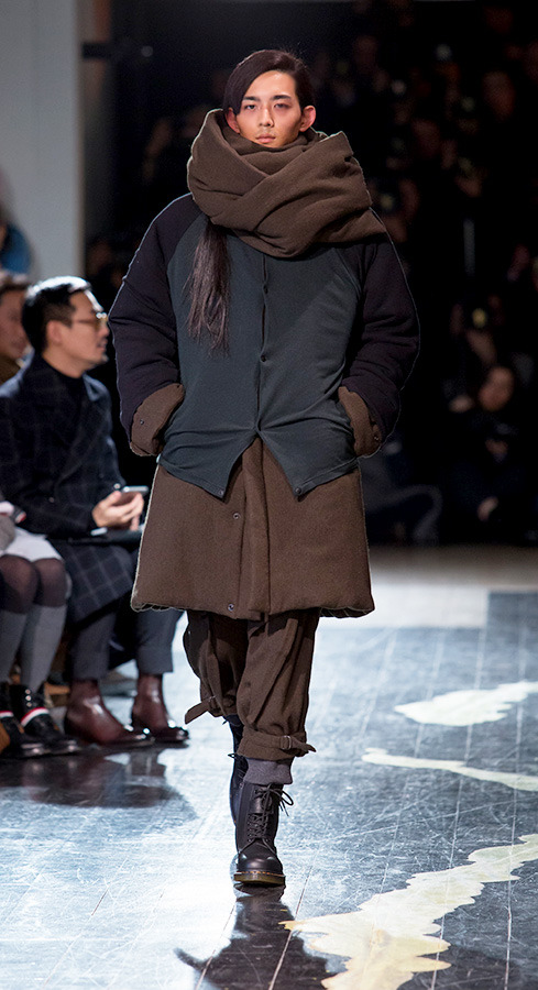 竜星涼／Yohji Yamamoto HOMME 2016-2017AW Paris Collection