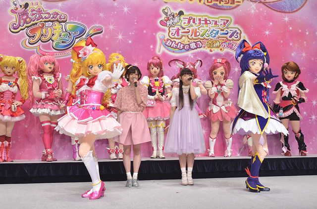 高橋李依、堀江由衣／『映画 プリキュアオールスターズ みんなで歌う♪奇跡の魔法！』合同記者会見