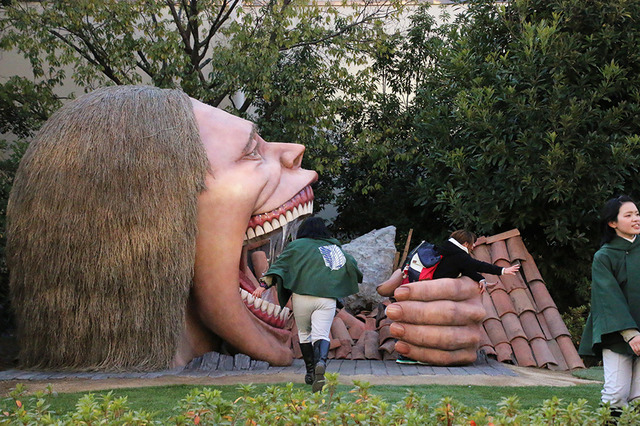 実物大 壁の巨人