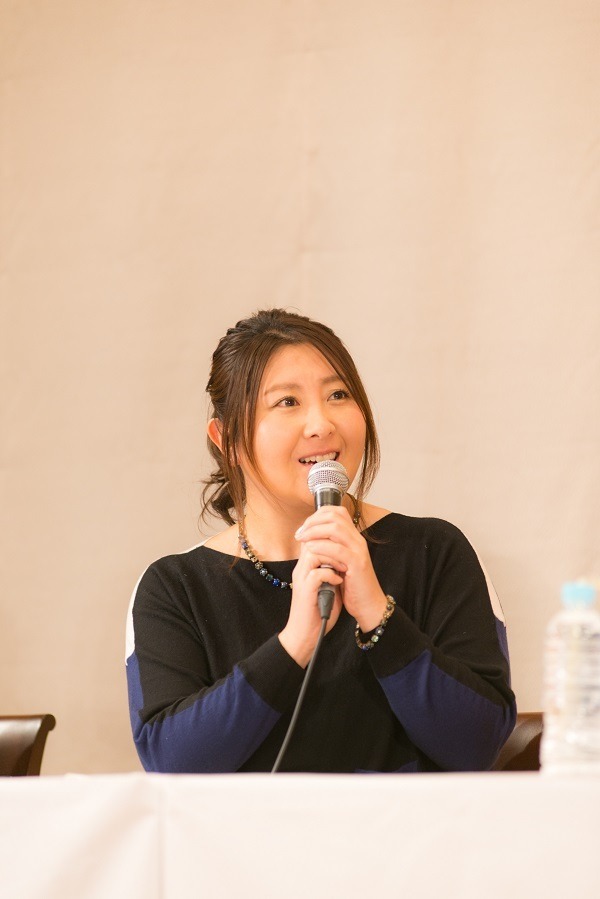 皆川純子／「美少女戦士セーラームーン Crystal」キャスト発表会見