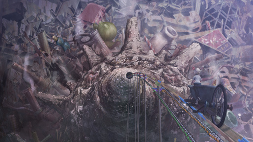 『ホッタラケの島　〜遥と魔法の鏡〜』 -(C) フジテレビジョン/Production I.G/電通