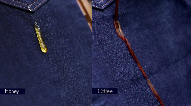 ODOが開発した“絶対に”汚れないデニム