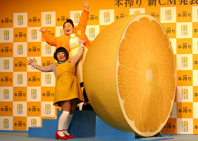 おかずクラブ／「キリン本搾り」新CM発表会