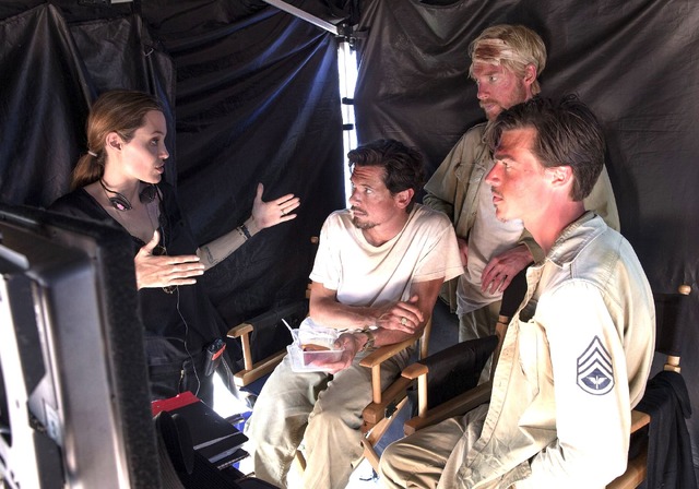 アンジェリーナ・ジョリー監督＆ジャック・オコンネル＆ドーナル・グリーソン＆フィン・ウィットロック／『不屈の男 アンブロークン』-(C)2014 UNIVERSAL STUDIOS