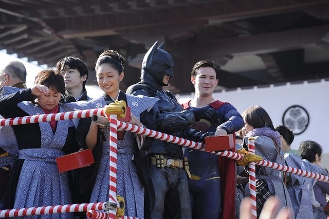 バットマン＆スーパーマンが登場した増上寺「節分追儺式」