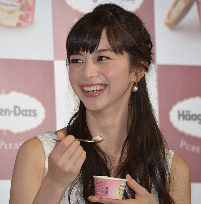 中条あやみ／「ハーゲンダッツ ジャパン」新アンバサダー就任発表会見