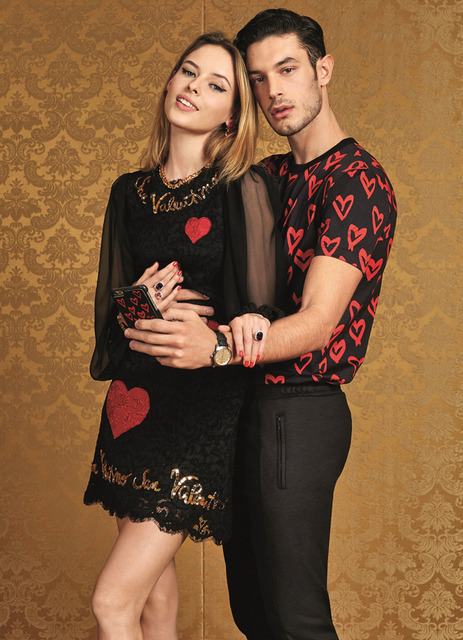 ドルチェ＆ガッバーナがバレンタインに向けて、ハートのモチーフを使ったカプセルコレクションを発売