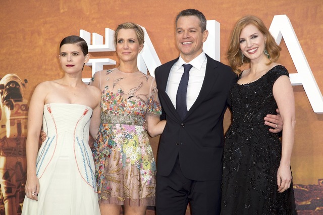 マット・デイモン＆ジェシカ・チャステイン＆クリスティン・ウィグ＆ケイト・マーラ／『オデッセイ』　ｰ（Ｃ）2015 Twentieth Century Fox Film Corporation. All Rights Reserved