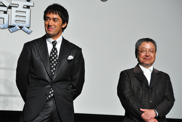 阿部寛、夢枕獏／『エヴェレスト 神々の山嶺』完成披露試写会