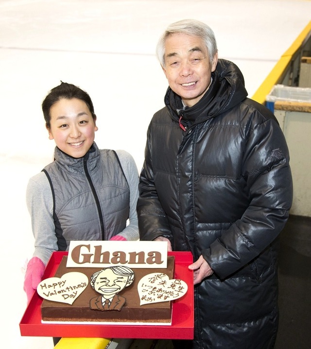 浅田真央・ロッテ「ガーナチョコレート バレンタイン直前企画」