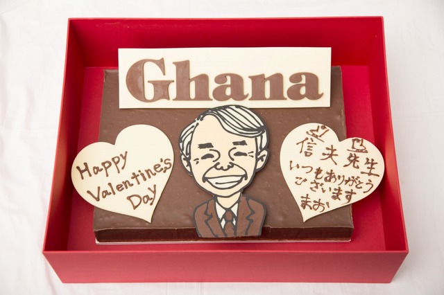 浅田真央・ロッテ「ガーナチョコレート バレンタイン直前企画」