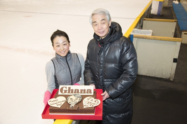 浅田真央・ロッテ「ガーナチョコレート バレンタイン直前企画」