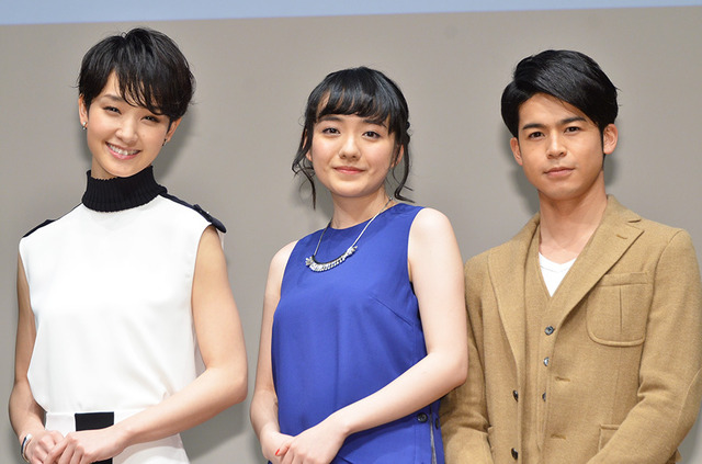 剛力彩芽、小島藤子、菅谷哲也／「夢叶う、福井県（魔法のじゅうたん篇・考古学者篇）」「あの頃のわたしへ」完成披露上映イベント