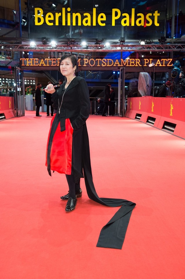 桃井かおり／第66回ベルリン国際映画祭レッドカーペット