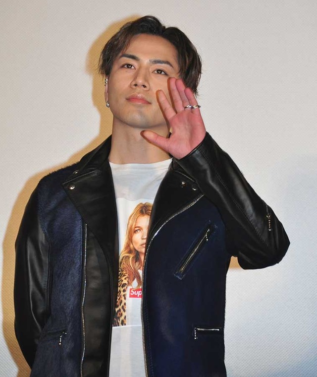 登坂広臣／『Born in the EXILE ～三代目 J Soul Brothersの奇跡～』公開記念舞台挨拶