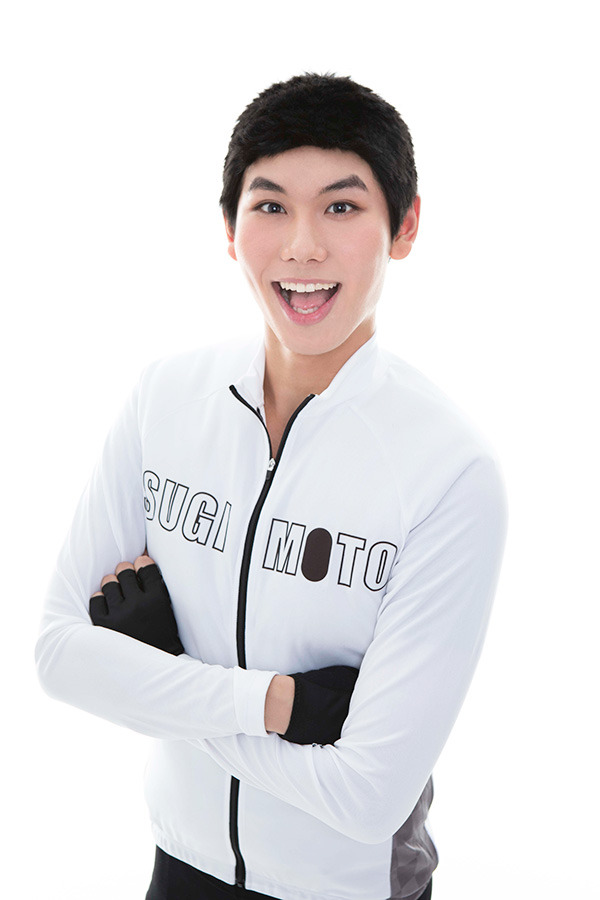 杉元定時 役：中村太郎　-(C)渡辺航（週刊少年チャンピオン）2008／弱虫ペダルGR製作委員会2014-(C)渡辺航（週刊少年チャンピオン）／マーベラス、東宝、セガ・