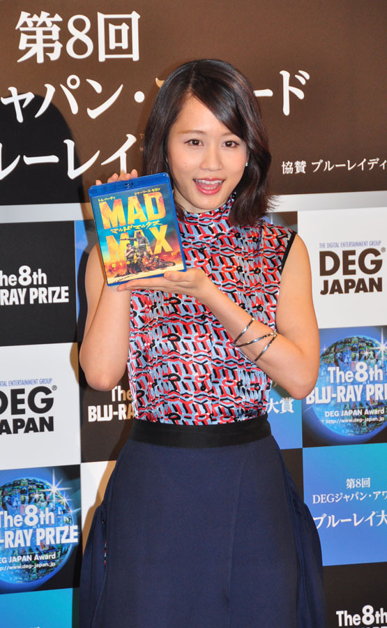 前田敦子／第8回「DEGジャパン・アワード／ブルーレイ大賞」授賞式