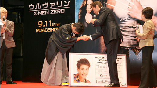 オーディションシート持参で出演交渉