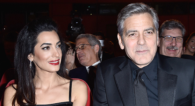 ジョージ・クルーニー＆アマル・クルーニー-(C)Getty Images