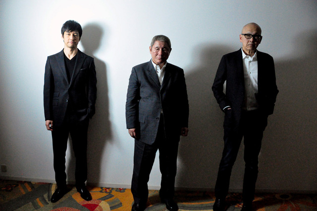 『女が眠る時』西島秀俊×ビートたけし×ウェイン・ワン監督／photo：Naoki Kurozu