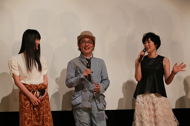 橋本愛、リリー・フランキー、寺島しのぶ／『シェル・コレクター』初日舞台挨拶