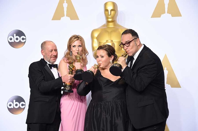 『スポットライト　世紀のスクープ』スタッフ＆キャスト／【第88回アカデミー賞】(C)Getty Images