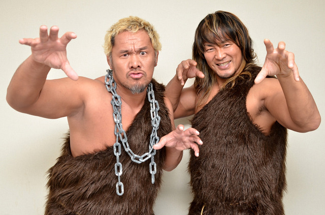 『映画ドラえもん 新・のび太の日本誕生』真壁刀義選手、棚橋弘至選手／photo：Hayato Ishii