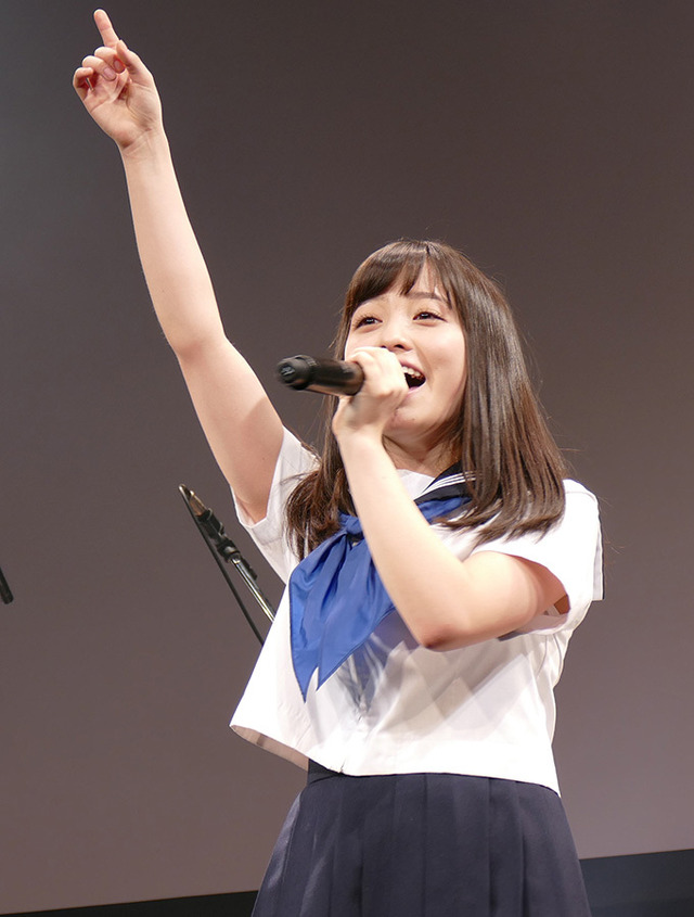 橋本環奈／『セーラー服と機関銃 -卒業-』公開直前PRイベント